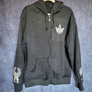 ✨️3/$25✨️ Assassin's Creed Black Zip Up Hoodie
